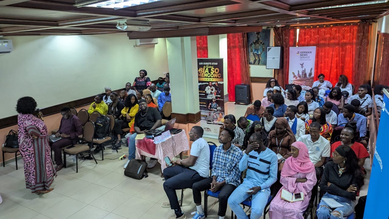 Young journalists equipped to tackle misinformation at Yaounde Media Talk — 1/2