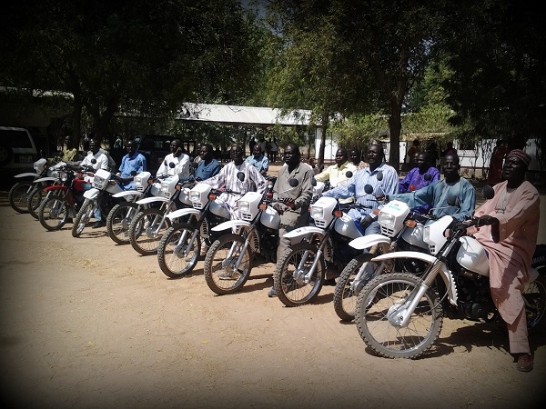 La santé à Guidiguis, comme sur deux roulettes.